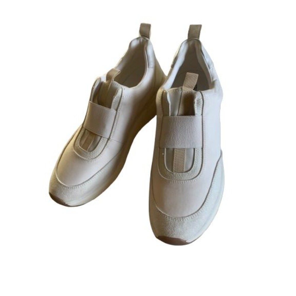 New Nordstrom Rack Beige Slip On Sneaker Shoes Size 11M